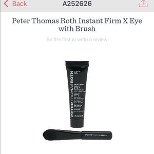 Peter Thomas Roth Instant Firm X Eye with Brush Brand New from QVC Never opened